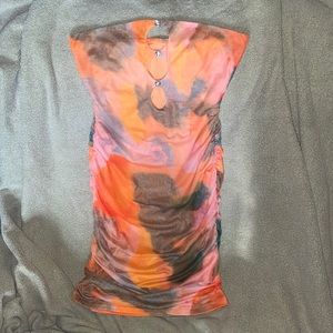 Multicolored Bodycon Dress